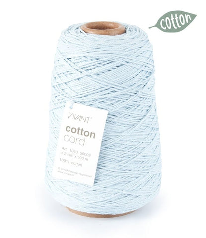 Licht blauw katoentouw