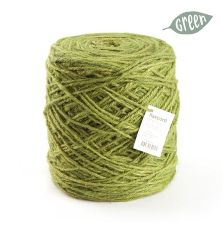 Dik jute touw limoengroen