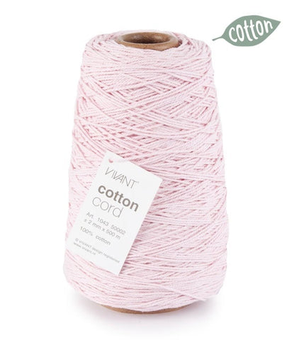 Roze katoentouw