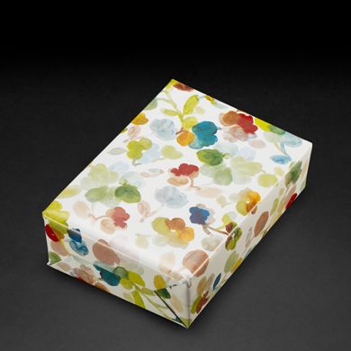 Waterverf Bloemen Inpakpapier