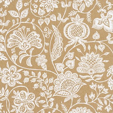 Ornate Floral Inpakpapier – Exotisch en Tijdloos