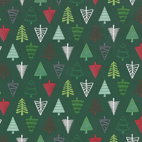 Kerst Kadozakje Kerstbomen Rood of  Groen