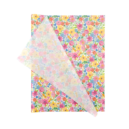 Vloeipapier Watercolor Floral 36x50 cm & 50x76 cm