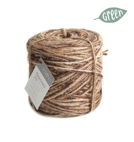 Jute touw tricolor bruin