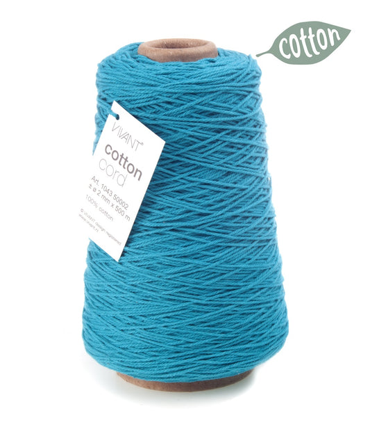 Turquoise katoentouw