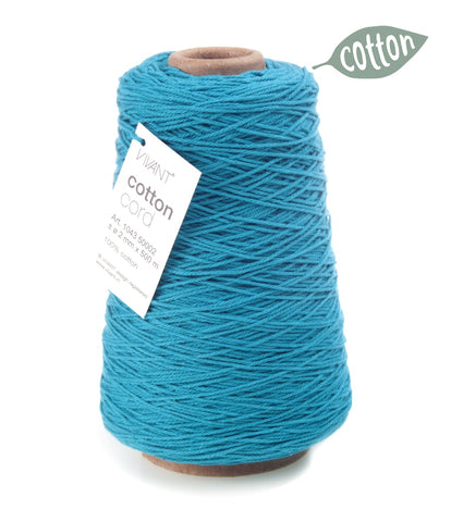 Turquoise katoentouw