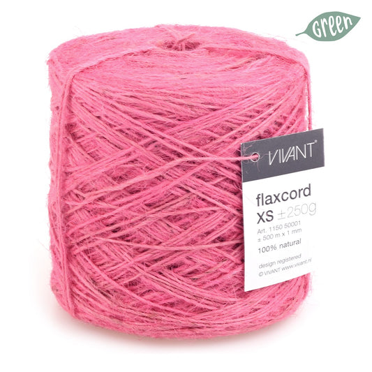 Dun jute touw roze