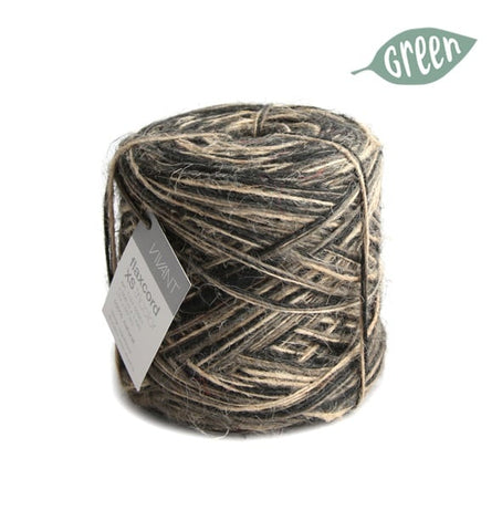 Jute touw tricolor zwart