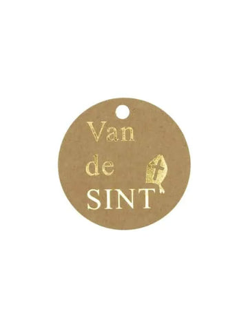 Kadokaartje Van de Sint