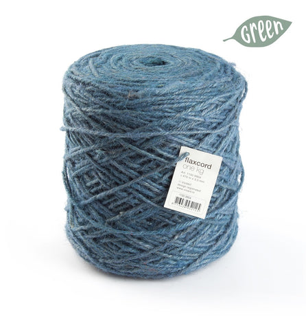 Dik jute touw turquoise