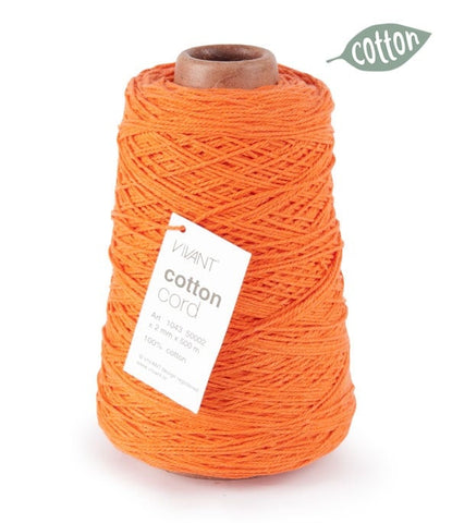 Oranje katoentouw
