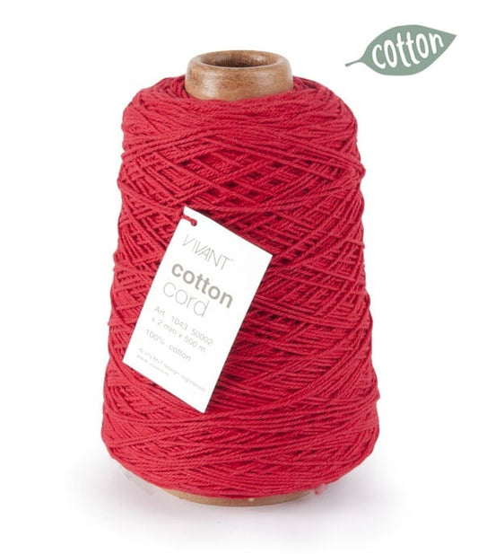Rood katoentouw