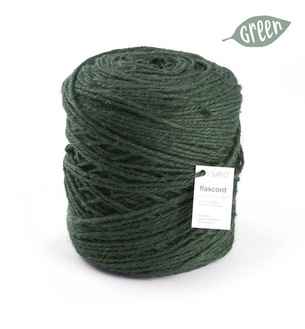 Dik jute touw donker groen