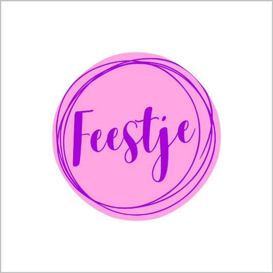 Sticker feestje