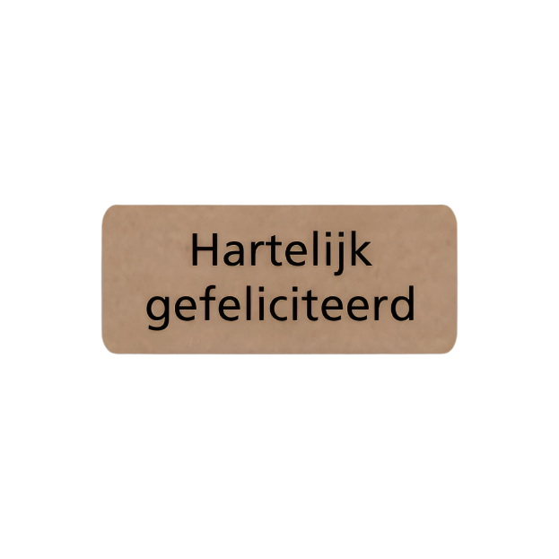 HG Kraft rechthoek - Kadopapier.net