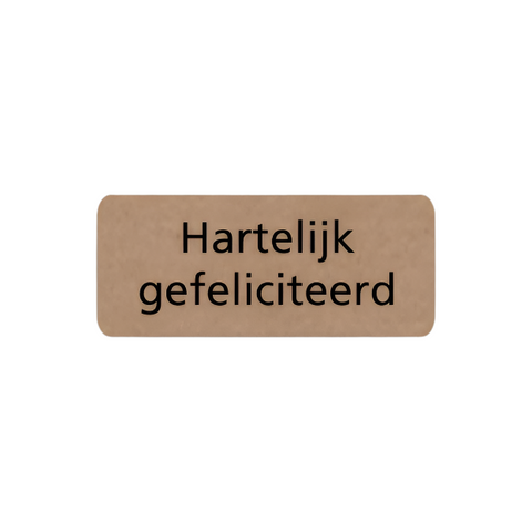 HG Kraft rechthoek - Kadopapier.net