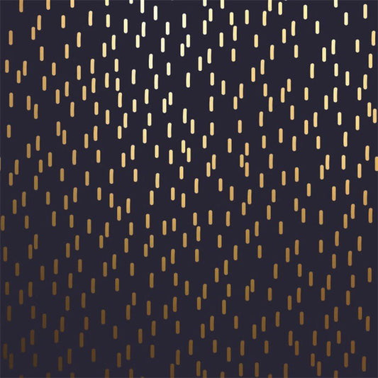 Inpakpapier met hoogglans Streepjes Navy - Kadopapier.net