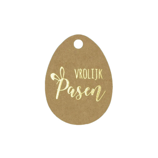 Kadohanger Ei Goud - Kadopapier.net
