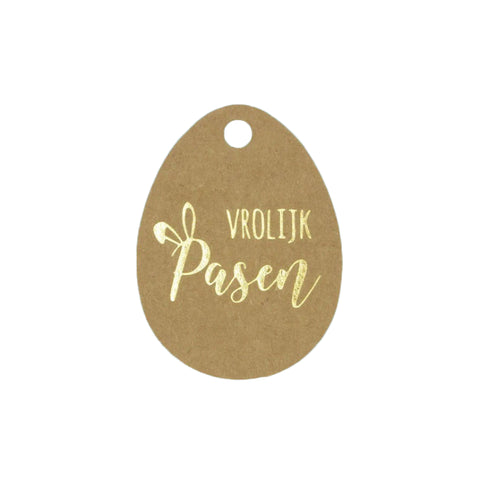 Kadohanger Ei Goud - Kadopapier.net