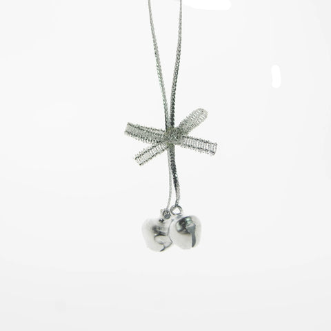 Kersthanger Belletje Zilver > 10mm | 100 Stuks