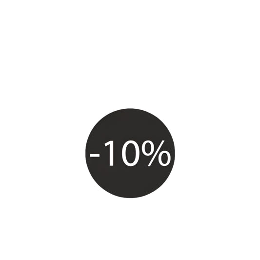 Korting sticker Mini -10% - Kadopapier.net