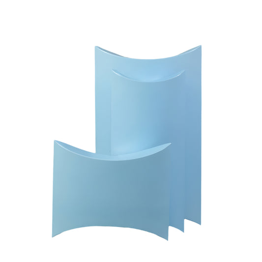 Licht blauw Gondeldoosje - Kadopapier.net