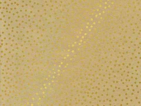 Vellen Inpakpapier Confetti Dots Gold