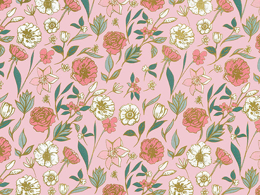 Vellen Inpakpapier Bloom Pink