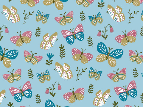 Vellen Inpakpapier Flutter Butterfly