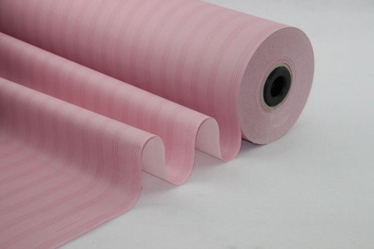 Oud Roze met streepjes Vloeipapier Rol