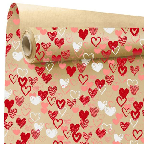 MyLove - Inpakpapier - Hartjesprint