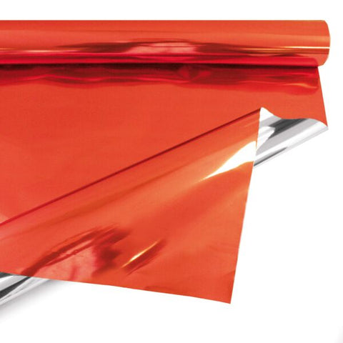Hoogglans Inpakfolie Rood