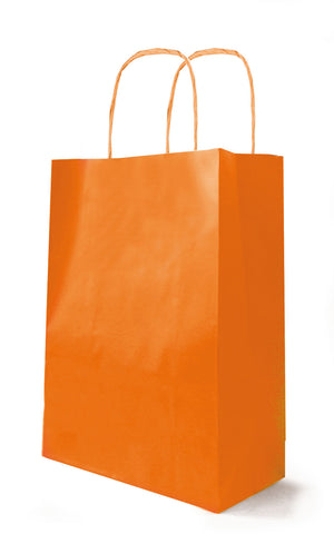 Papieren tasjes effen - 50 stuks