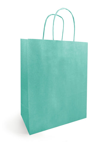 Papieren tasjes effen - 50 stuks