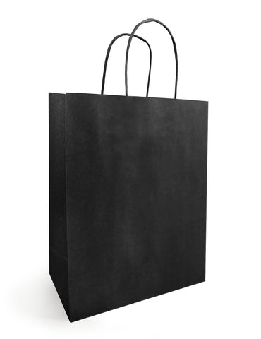 Papieren tasjes effen - 50 stuks