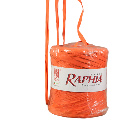 Synthetische Raffia Oranje