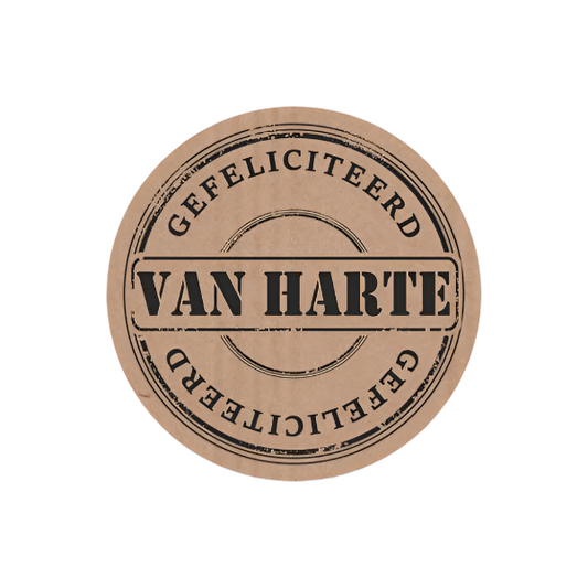 Van Harte rond kraft - Kadopapier.net