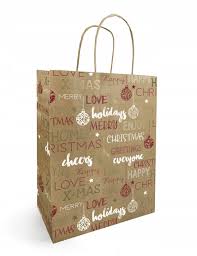 Kerstdraagtas Message