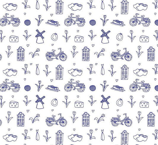 Inpakpapier Holland - 30 t/m 100 cm | Hollandse Verpakking 80 Grams